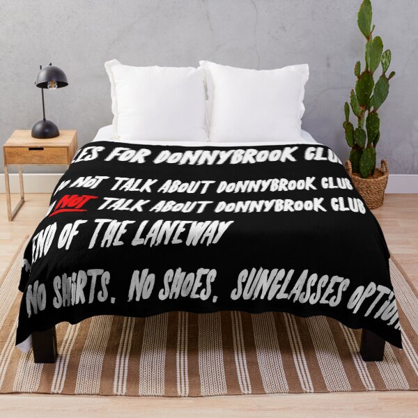 Item preview, Rules for Donnybrook Club (White) designed and sold by SFXmedia.