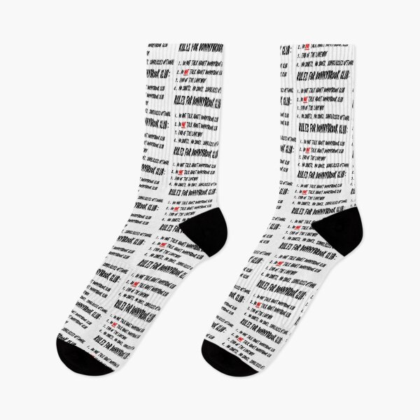 Item preview, Rules for Donnybrook Club (Black) designed and sold by SFXmedia.