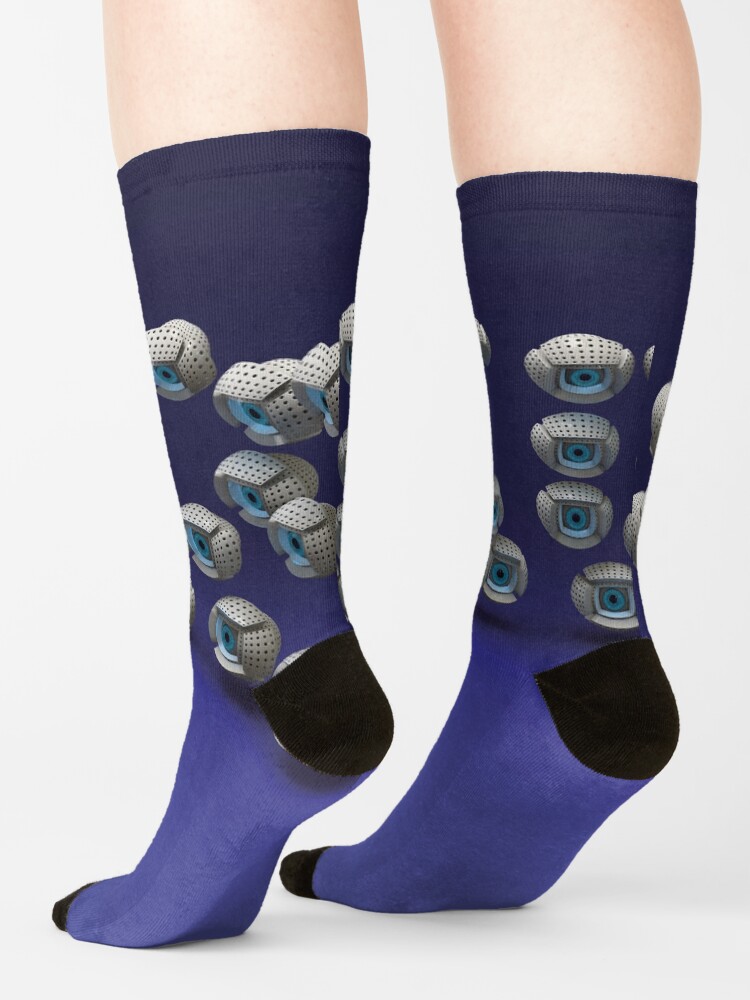 Alternate view of all eyes on me Socks