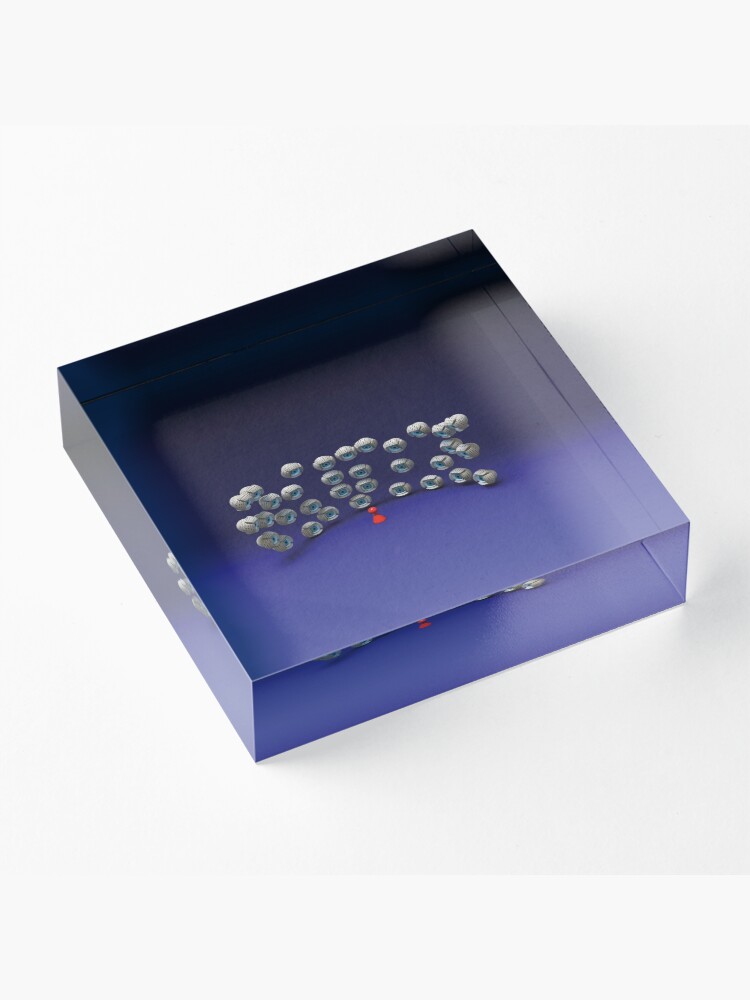 Alternate view of all eyes on me Acrylic Block