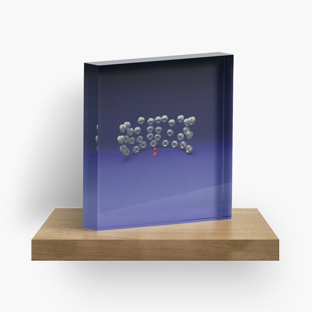 all eyes on me Acrylic Block
