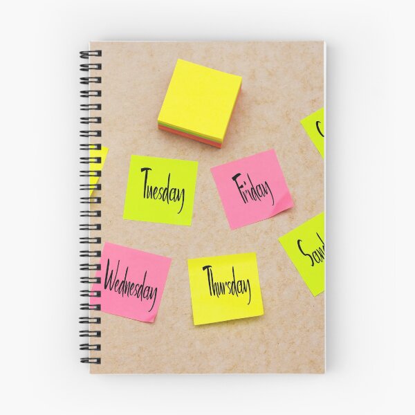 Item preview, Days Of Week Stick Notes designed and sold by sigoisette.