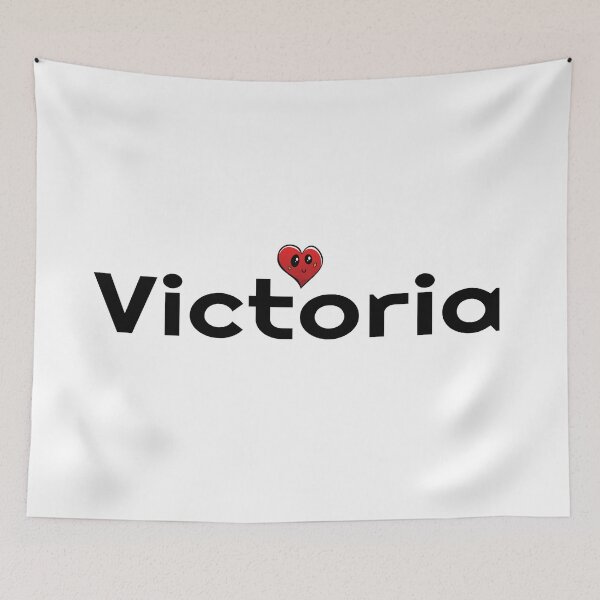 Item preview, Victoria Cute Heart My Name Name Victoria designed and sold by ProjectX23.