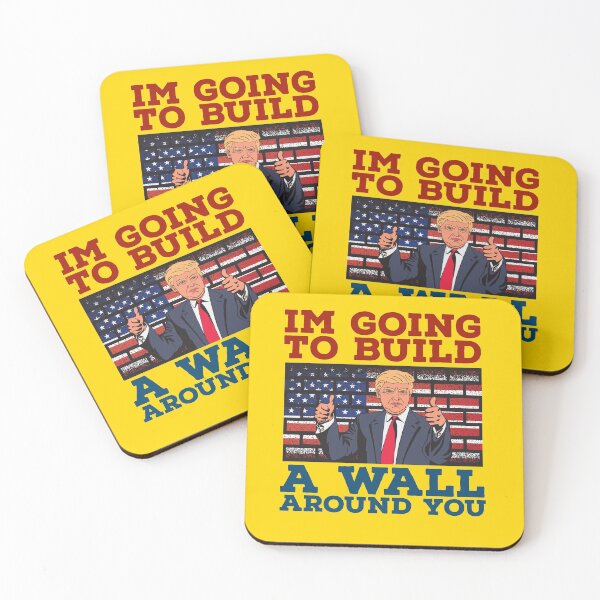 Item preview, im going to build a wall around you, funny trump valentine designed and sold by atevern.