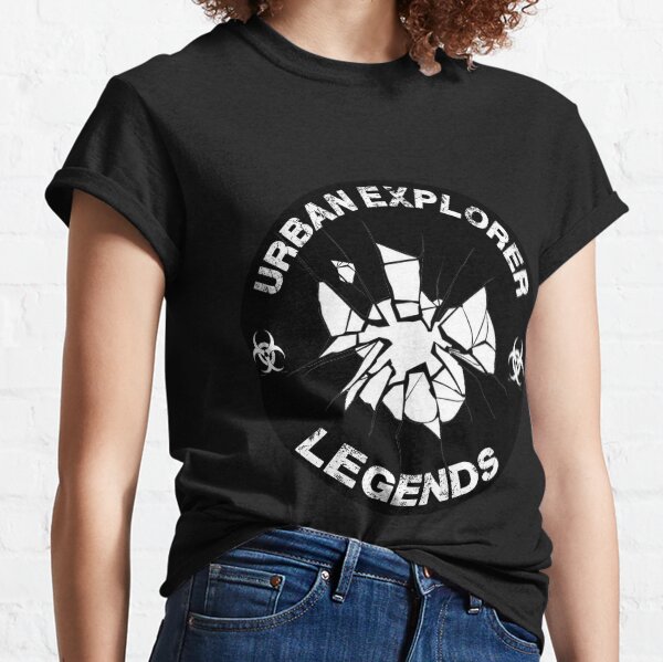 Item preview, Abandoned Places - Urban Explorer Shirt - t -shirt - tshirt - Abandoned Places Gifts - Abandoned Places Photography designed and sold by happygiftideas.