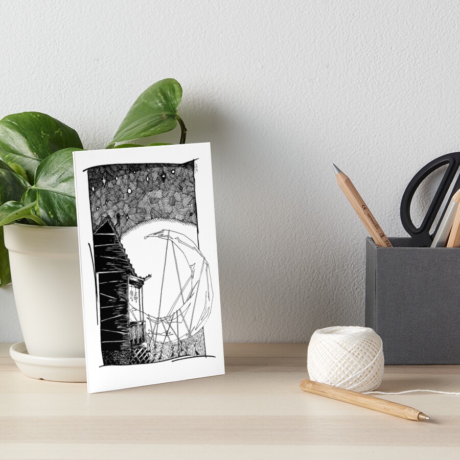 Item preview, Art Board Print designed and sold by Roesbery.