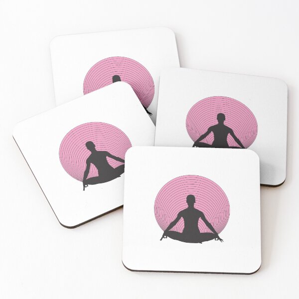 Artikelvorschau, Yoga, Medikamente, Frieden, Ruhe, Entspannung, Gold. Rosa entworfen und verkauft von Pascally.