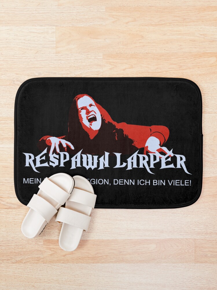 Alternate view of RespawnLARPer - My name is Legion Bath Mat