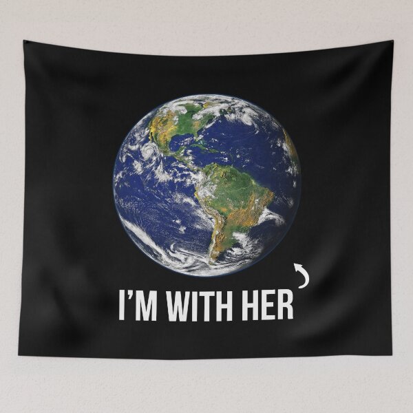 Item preview, I'm With Her Mother Earth designed and sold by flippinsg.