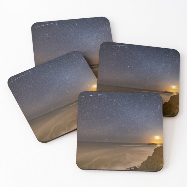 Item preview, The Moon over Worms Head, Rhossili at Night designed and sold by Dan Santillo.