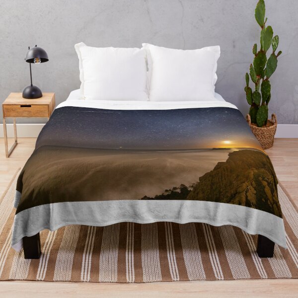 Item preview, The Moon over Worms Head, Rhossili at Night designed and sold by Dan Santillo.