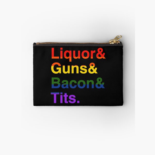 Item preview, LGBT Liquor Bacon Guns Tits designed and sold by flippinsg.