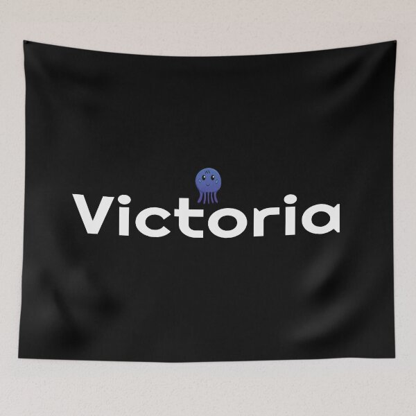 Item preview, Victoria Cute Squid Octopus My Name Name Victoria designed and sold by ProjectX23.