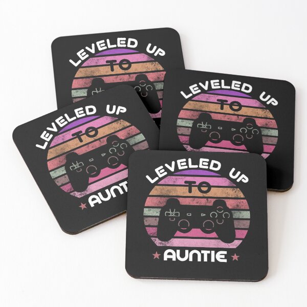 Item preview, Leveled Up To Auntie - Aunt Gift   designed and sold by SaraDarwish.