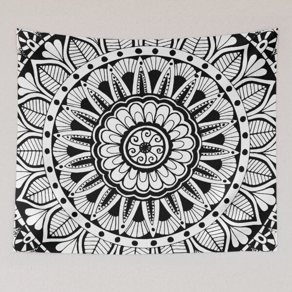 Item preview, Black Mandala designed and sold by SassieDesign.