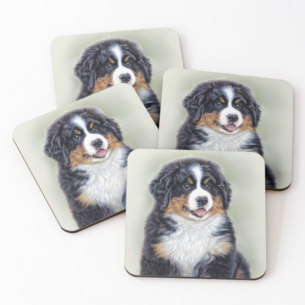 Item preview, Puppy Love - Bernese Mountain Dog Puppy designed and sold by Salty Dog Studio.