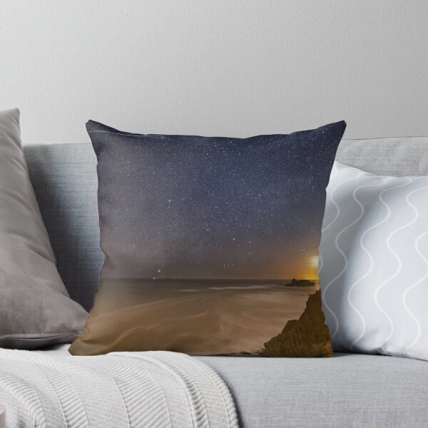 Item preview, The Moon over Worms Head, Rhossili at Night designed and sold by Dan Santillo.