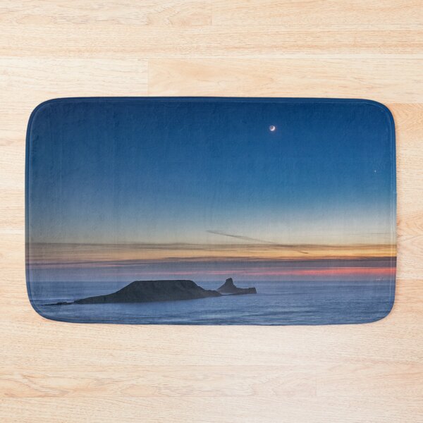 Item preview, The Moon over Worms Head, Rhossili Bay designed and sold by Dan Santillo.