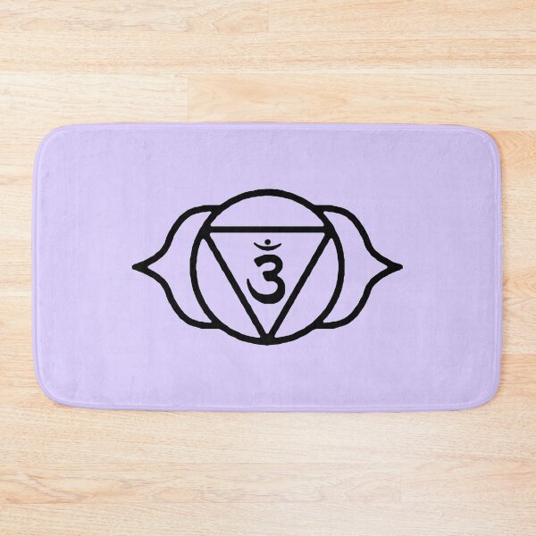 Item preview, The Third Eye Chakra Ajna Purple Yoga Reiki Meditation Symbols designed and sold by Michallandsberg.
