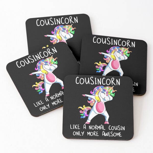 Item preview, Cousincorn Like A Cousin Only Awesome Dabbing Unicorn  designed and sold by evaspark.