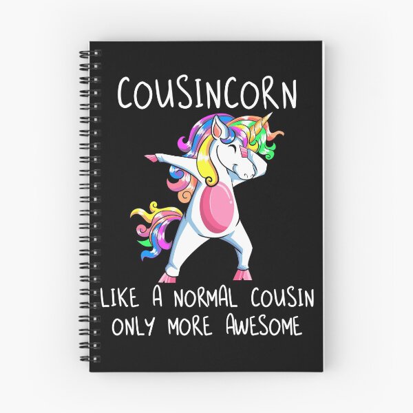 Aperçu de l'œuvre Cousincorn Like A Cousin Only Awesome Dabbing Unicorn créée et vendue par evaspark.