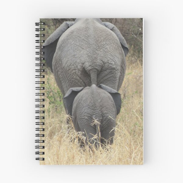 Artikelvorschau, Mutter und Baby afrikanischer Elefant entworfen und verkauft von LearsInteriors.