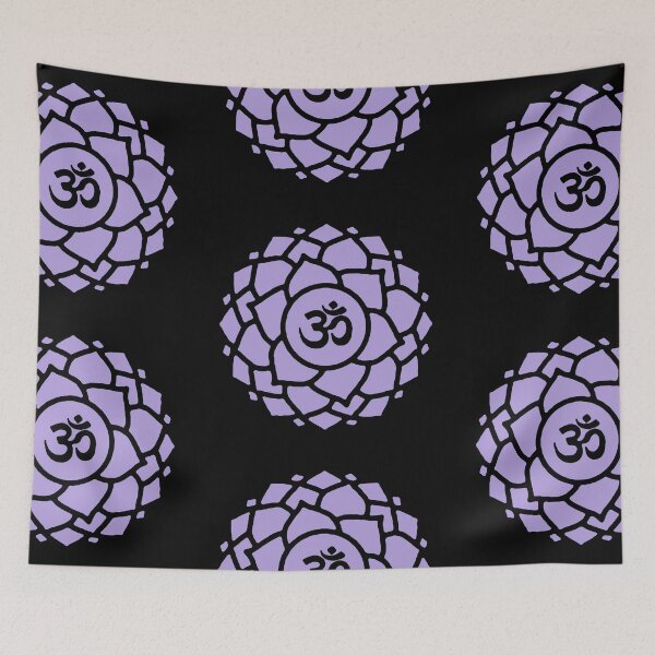Item preview, The Crown Chakra Sahasrara Purple Yoga Reiki Meditation Symbols designed and sold by Michallandsberg.