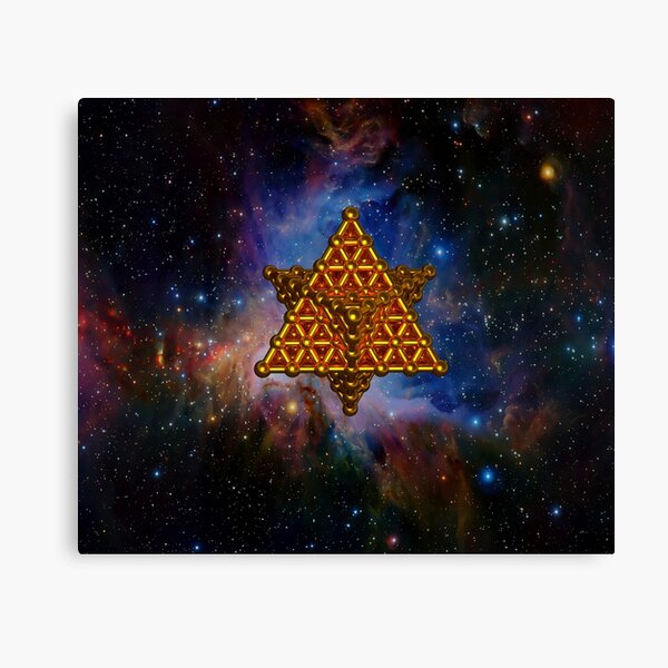 Merkaba Matrix Canvas Print
