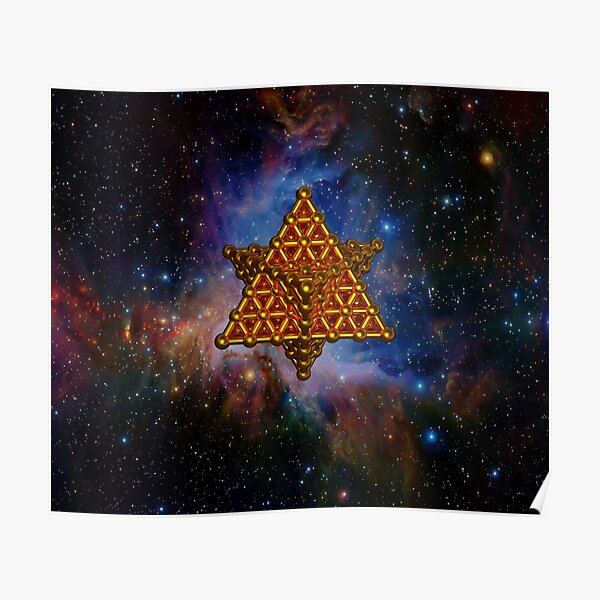 Merkaba Matrix Poster