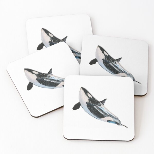 Item preview, Takara the Killer Whale Color Pencil Drawing designed and sold by ArtyOrca.