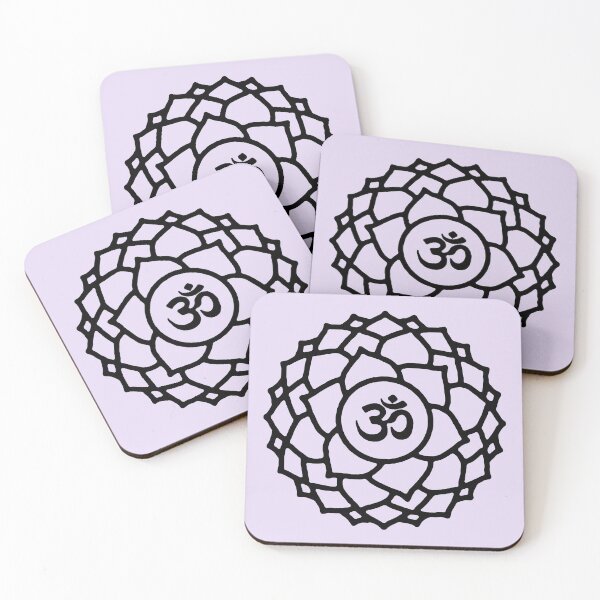 Item preview, The Crown Chakra Sahasrara Purple Yoga Reiki Meditation Symbols designed and sold by Michallandsberg.