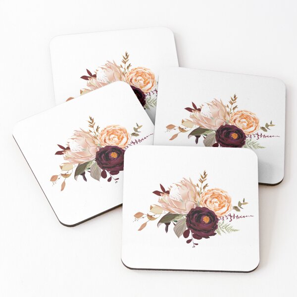 Item preview, Moody boho chic wedding vector bouquets designed and sold by lavendertime.