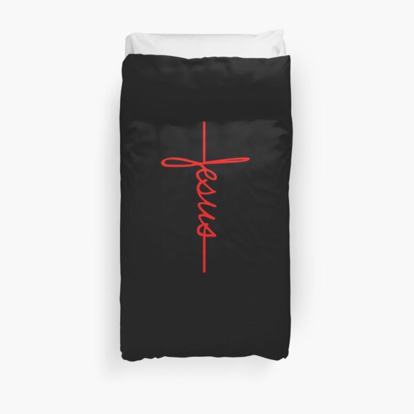 Jesus - Our Savior Duvet Cover