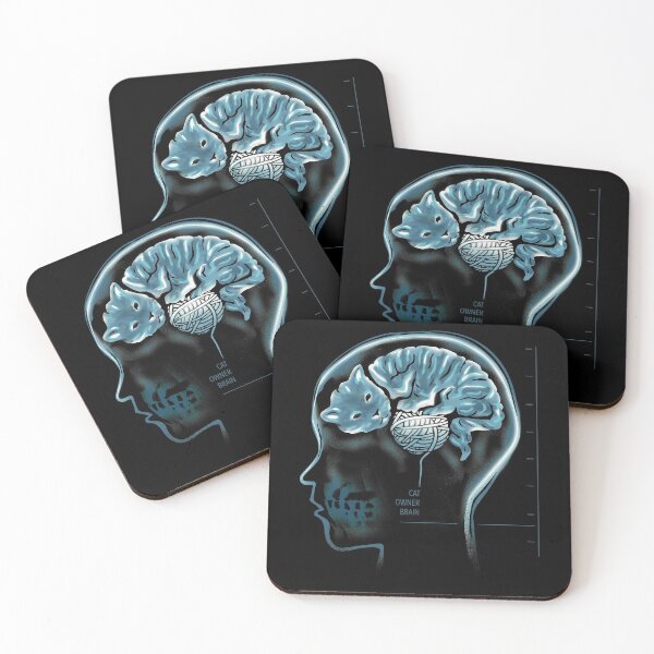 Item preview, Cat Owner Brain designed and sold by Dan Elijah Fajardo.