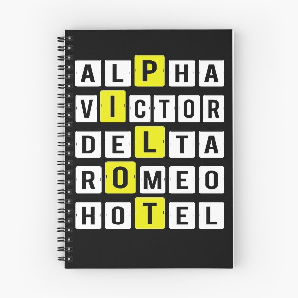 Item preview, Pilot within an Aviation Alphabet designed and sold by FouDeeziner.