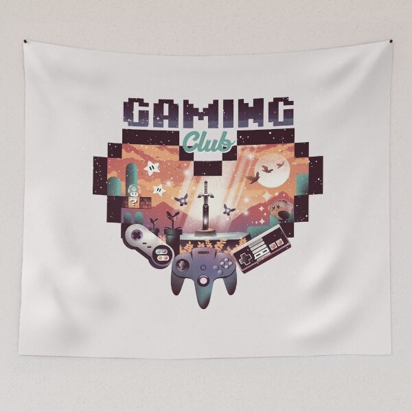 Item preview, Retro Gaming Club designed and sold by Dan Elijah Fajardo.