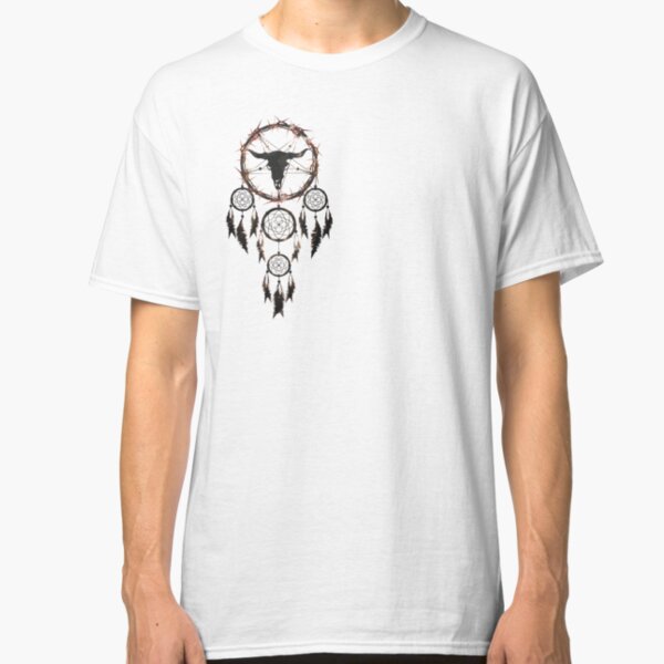 summoning circle pentagram - dream catcher Classic T-Shirt