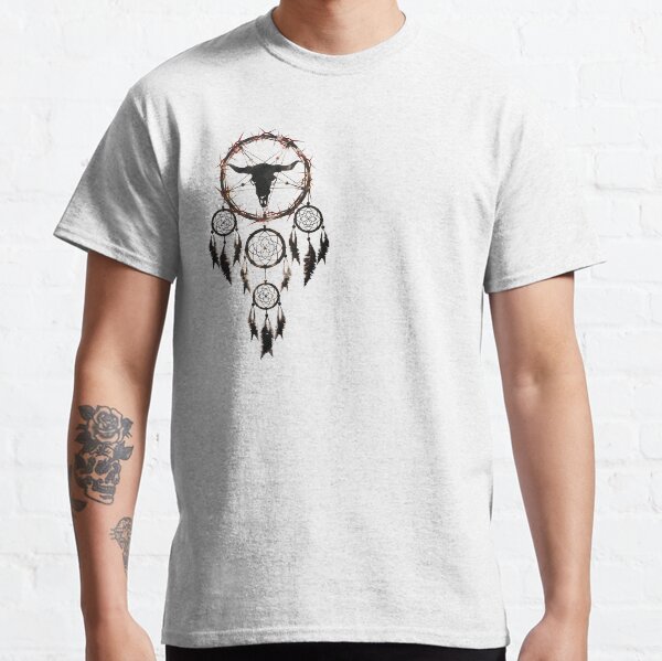 summoning circle pentagram - dream catcher Classic T-Shirt