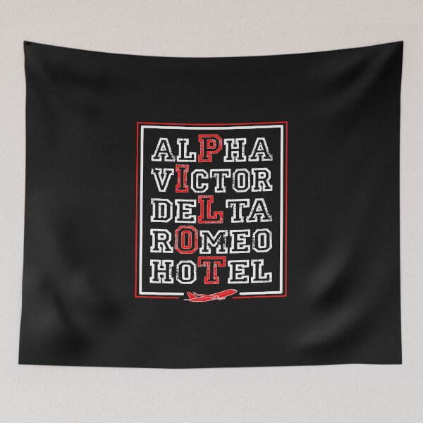 Item preview, Pilot within a Aviation Alphabet designed and sold by FouDeeziner.