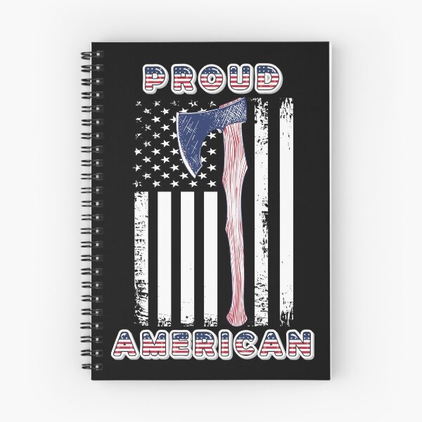 Artikelvorschau, Axt-werfende Vintage amerikanische Flagge stolze amerikanische Dunkelheit entworfen und verkauft von funnierthanthou.