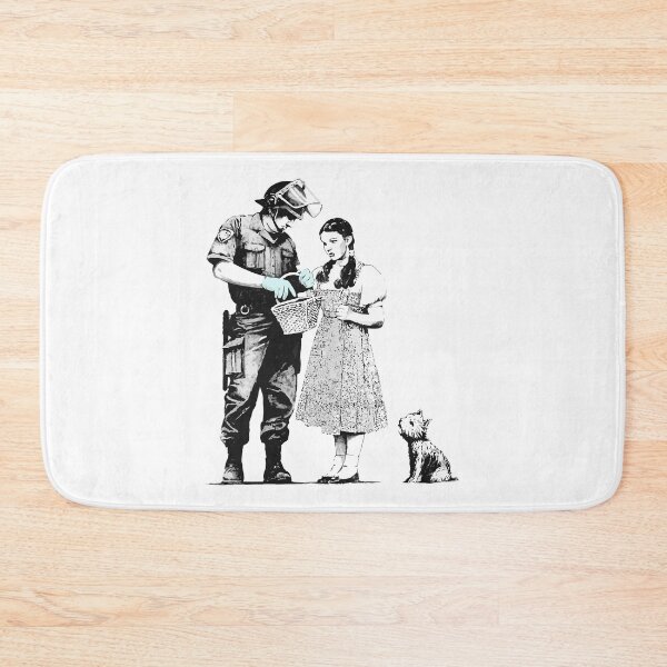 Item preview, POLICE OFFICER INSPECTING DOROTHY BASKET designed and sold by trakatra.