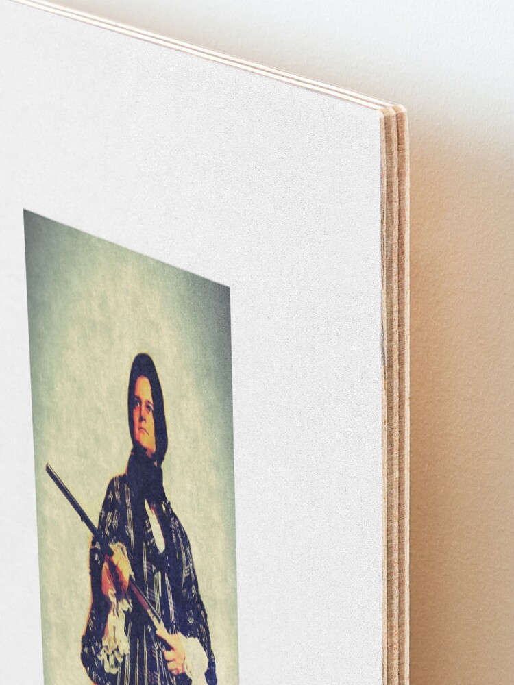 Alternate view of The widow Mounted Print