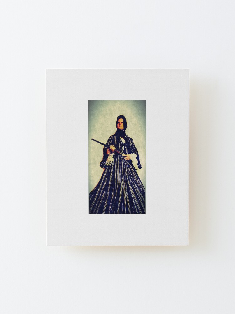 Alternate view of The widow Mounted Print