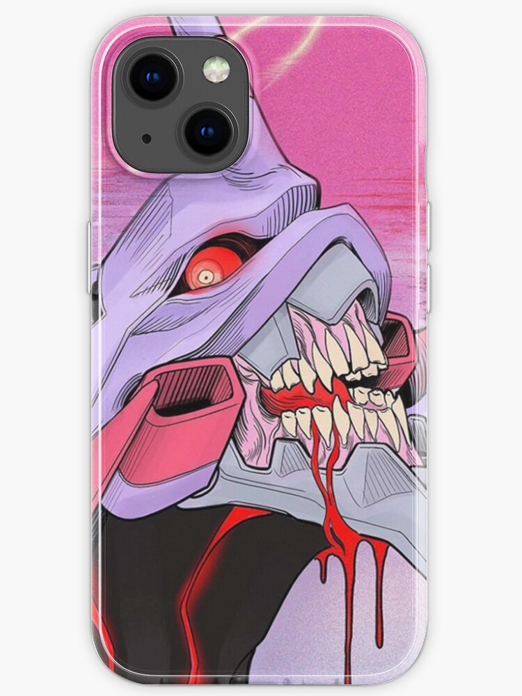 Evangelion Eva 01 Iphone Case By Hachimon Redbubble