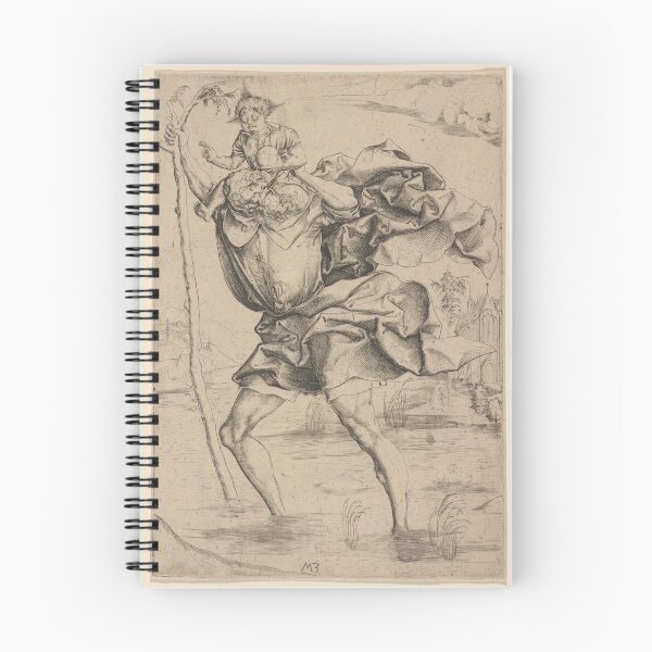 Artikelvorschau, St. Christopher, der das Christkind trägt entworfen und verkauft von Defff.