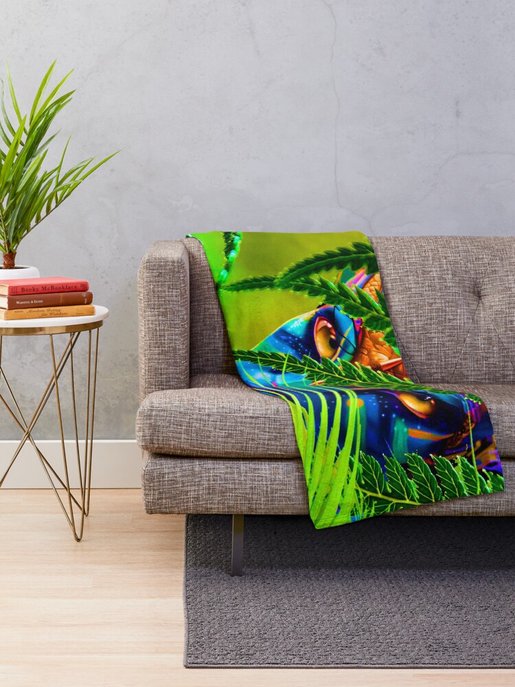 Alternate view of World of Pandora - Avatar - Neytiri Throw Blanket