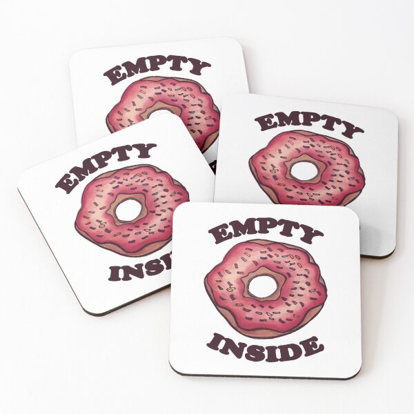 Item preview, Doughnut Joke: Empty Inside designed and sold by Stephanie "Coco" Landry.