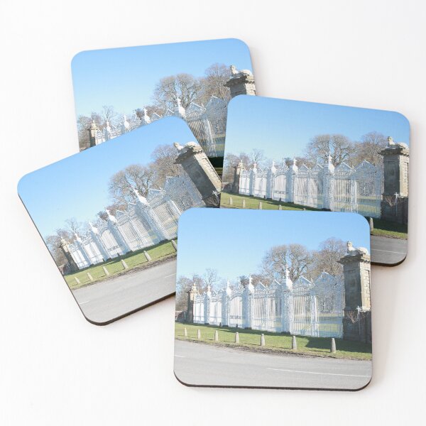 Item preview, Leeswood Hall Gates designed and sold by AnnDixon.