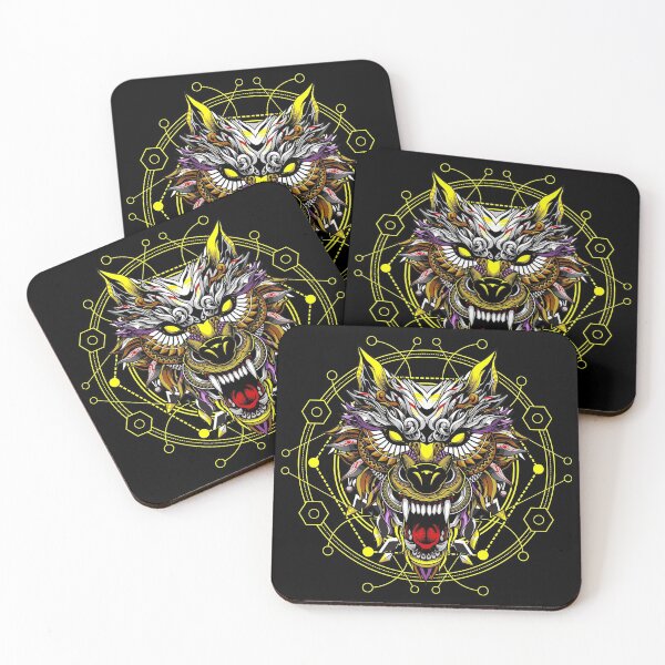 Artikelvorschau, Wolf Mandala. entworfen und verkauft von emphatic.