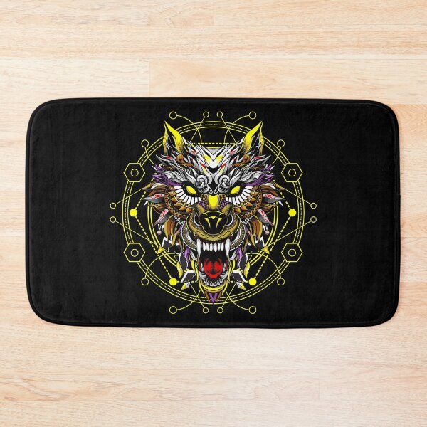 Artikelvorschau, Wolf Mandala. entworfen und verkauft von emphatic.